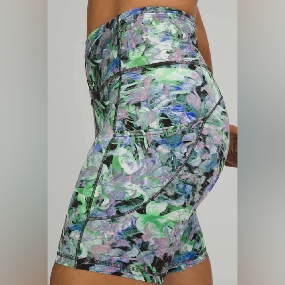 Lululemon Fast & Free High Rise Biker Shorts